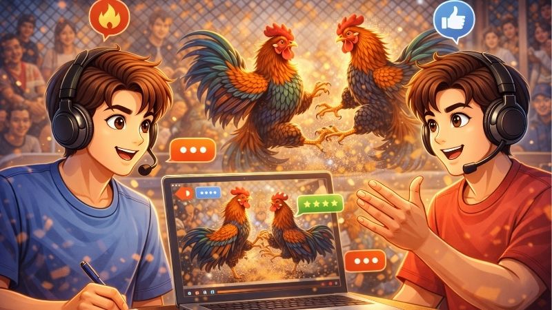 Đá gà trực tiếp bình luận viên chuyên nghiệp, soi kèo chuẩn 2 da-ga-truc-tiep-binh-luan