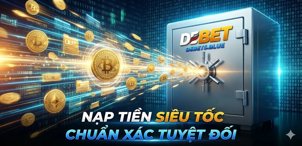 Nạp tiền Debet an toàn tuyệt đối 2026 – Giao dịch chuẩn Đức minh bạch 1 Trải nghiệm hệ thống nạp tiền Debet đa kênh hiện đại bậc nhất