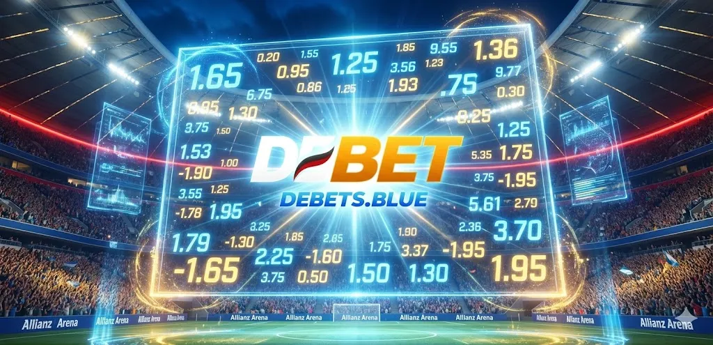 Thể thao Debet – Đấu trường rực lửa đẳng cấp Đức số 1 Châu Âu 1 Trải nghiệm công nghệ ra kèo thể thao Debet chính xác kỷ lục